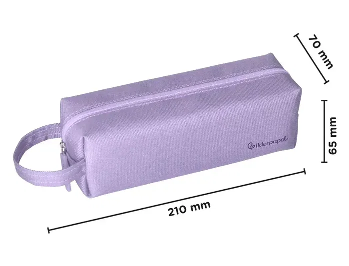 Liderpapel Estuche portatodo Classic rectangular lila
