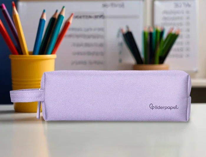 Liderpapel Estuche portatodo Classic rectangular lila