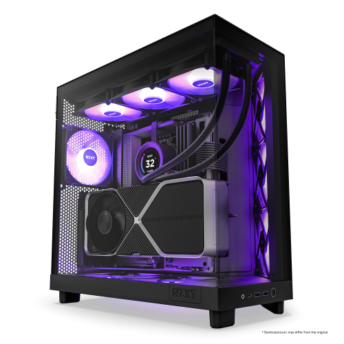 NZXT CC-H61FB-R1 H6 Air Flow Midi Tower PC Negro