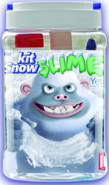 Juego Instant Slime Kit Snow Snow Yeti