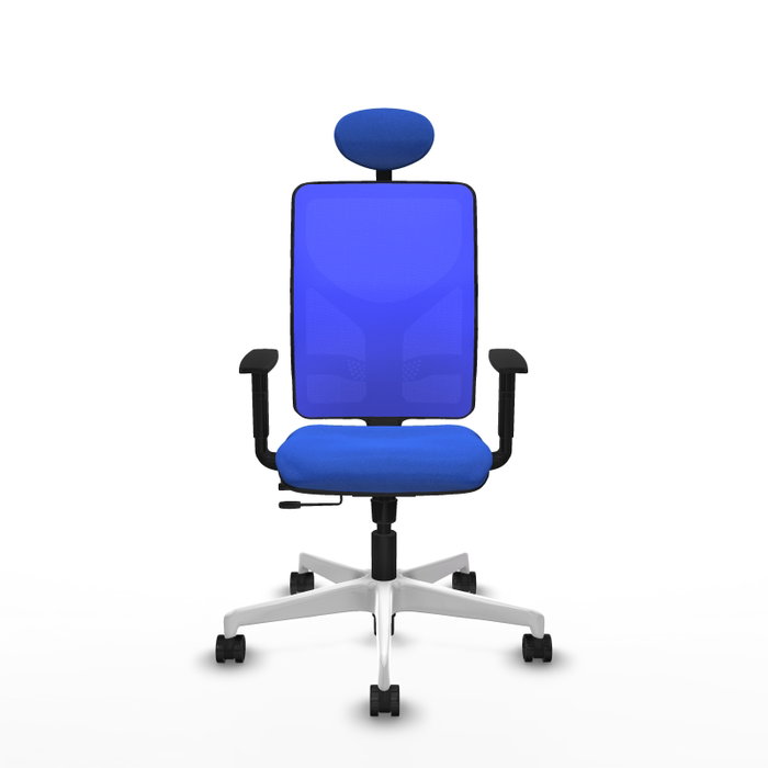 PIQUERAS Y CRESPO Silla de oficina Motilla Azul con mecanismo Sincro/Traslack PIQUERAS Y CRESPO Silla de oficina Motilla Azul con mecanismo Sincro/Traslack