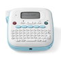 Brother PT-N25BT Rotuladora Electrónica Bluetooth con Teclado QWERTY, Azul y Blanco