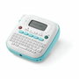 Brother PT-N25BT Rotuladora Electrónica Bluetooth con Teclado QWERTY, Azul y Blanco