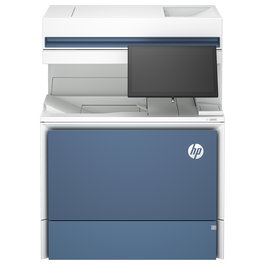 HP Color LaserJet Enterprise Flow MFP 6800ZF Impresora Multifunción Láser a Color, 52 ppm, A4, WiFi, Ethernet, Pantalla Táctil 10.1", Gris