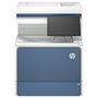 HP Color LaserJet Enterprise Flow MFP 6800ZF Impresora Multifunción Láser a Color, 52 ppm, A4, WiFi, Ethernet, Pantalla Táctil 10.1", Gris