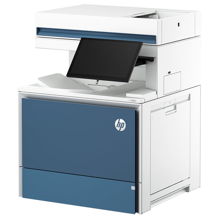 HP Color LaserJet Enterprise Flow MFP 6800ZF Impresora Multifunción Láser a Color, 52 ppm, A4, WiFi, Ethernet, Pantalla Táctil 10.1", Gris