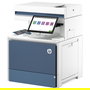 HP Color LaserJet Enterprise Flow MFP 6800ZF Impresora Multifunción Láser a Color, 52 ppm, A4, WiFi, Ethernet, Pantalla Táctil 10.1", Gris