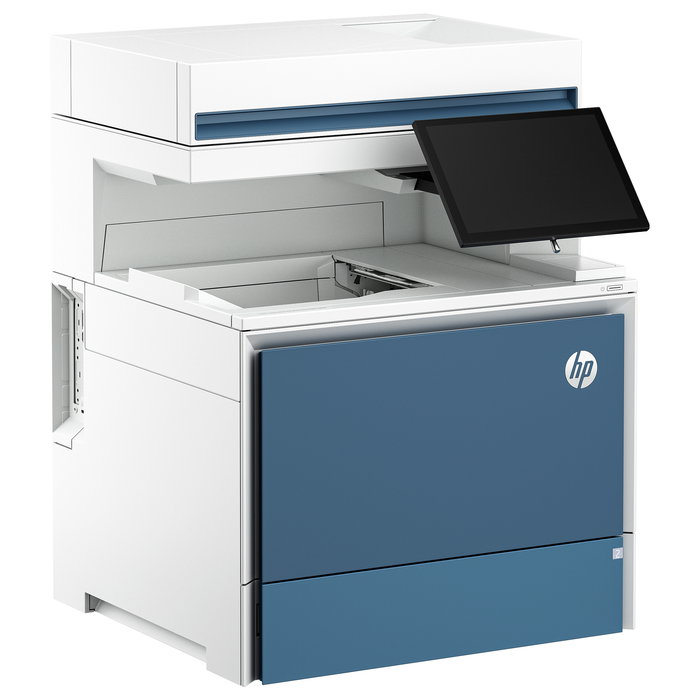 HP Color LaserJet Enterprise Flow MFP 6800ZF Impresora Multifunción Láser a Color, 52 ppm, A4, WiFi, Ethernet, Pantalla Táctil 10.1", Gris