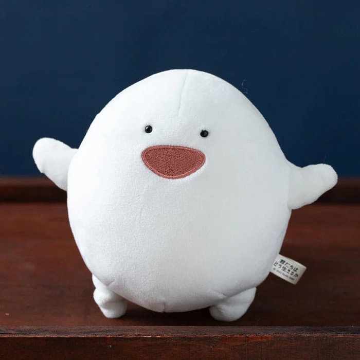 Semic Figura de peluche Warawara Laughing de El chico y la garza, 14 cm