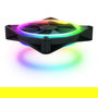 NZXT RF-D12TF-B1 - Pack de 3 Ventiladores RGB F120 DUO 120mm Negros - 500-1800 RPM, 29 dB, LED Multi-Color, 4-Pines