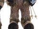 DKD Home Decor Figura Navidad Alpina Natural Beige 16 x 35 x 15 cm (2 Unidades)