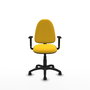 PIQUERAS Y CRESPO Silla de oficina Aýna Amarillo