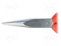 KNIPEX Alicates de punta semiredonda y curva de 200 mm