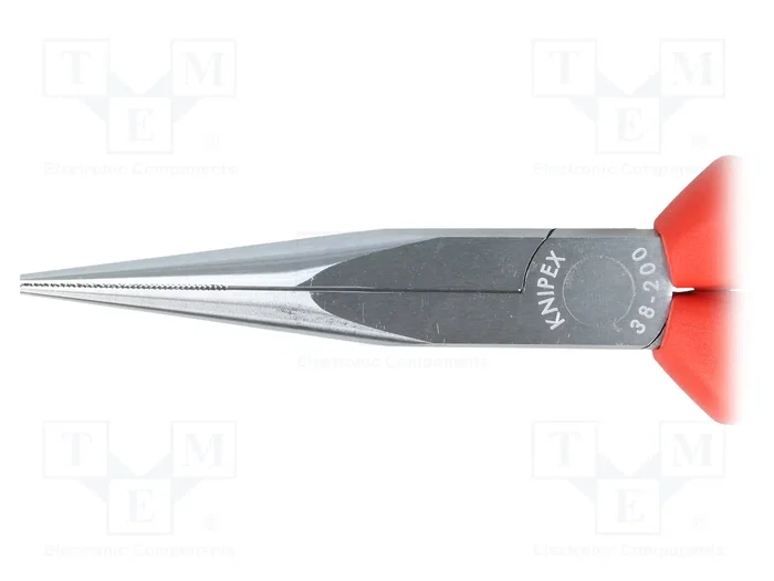 KNIPEX Alicates de punta semiredonda y curva de 200 mm