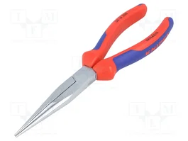 KNIPEX Alicates de punta semiredonda y curva de 200 mm