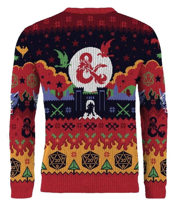 AAA Merchandise Sudadera navideña Dungeons & Dragons Talla XXL AAA Merchandise Sudadera navideña Dungeons & Dragons Talla XXL