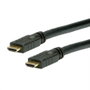 VALUE Cable HDMI 14993451 de 10 m, 4K, 3D, ARC, Negro