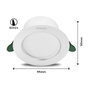 Philips Downlight Diamond Cut ultra eficiente 6,5 W 4000 K 1150 lm Ø15 x 4,95 cm