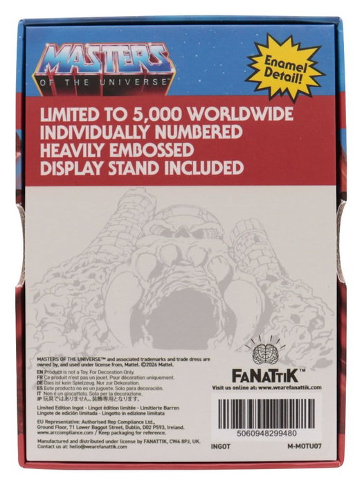 FaNaTtik Masters of the Universe Lingote He-Man & She-Ra Limited Edition