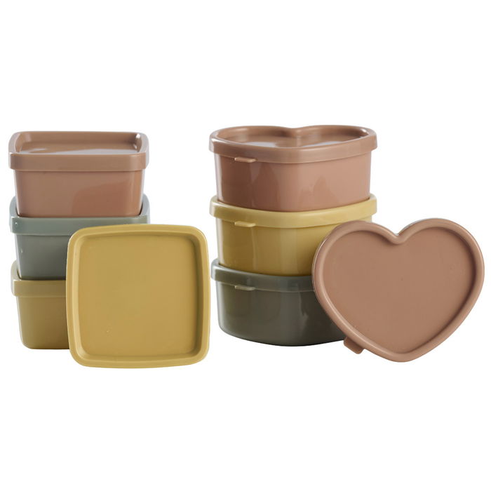 Day Juego de 8 Cajas 7,7x6,5x3,5 cm para Snacks