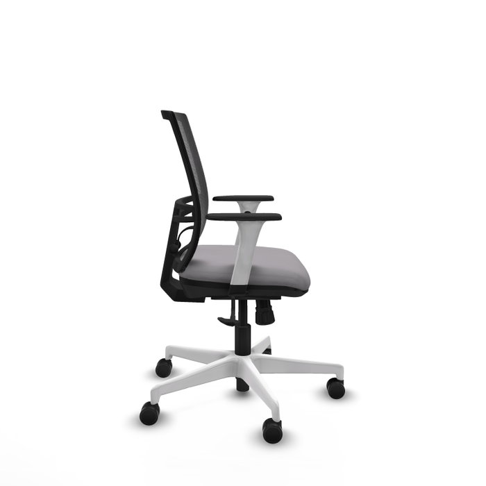 PIQUERAS Y CRESPO Silla de oficina Yunquera Gris con mecanismo Sincro PIQUERAS Y CRESPO Silla de oficina Yunquera Gris con mecanismo Sincro