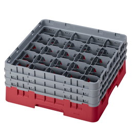 CAMBRO Cesta de lavado 25 comp. 3 alturas Arándano