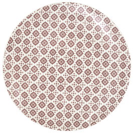 Home Deco Factory Plato Cottage Rojo 25 cm