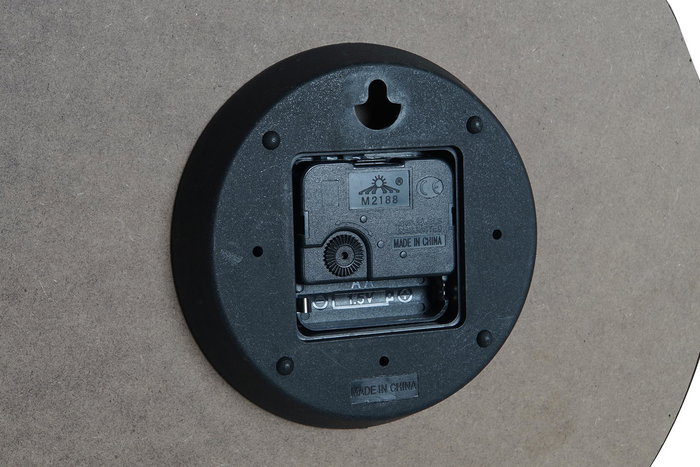 DKD Home Decor Reloj Boho Natural Multicolor 4.5 x 56 x 34 cm (2 Unidades)