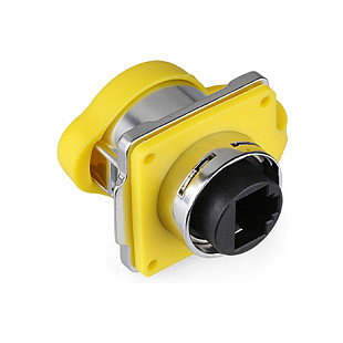 GoodConnections Alcasa GC IC01-24R02 RJ45 M24 Amarillo