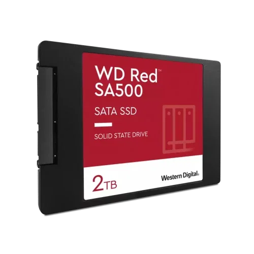 Western Digital Red SA500 2 TB SSD 2.5 pulgadas SATA III Western Digital Red SA500 2 TB SSD 2.5 pulgadas SATA III