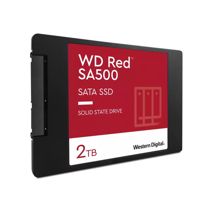 Western Digital Red SA500 2 TB SSD 2.5 pulgadas SATA III Western Digital Red SA500 2 TB SSD 2.5 pulgadas SATA III