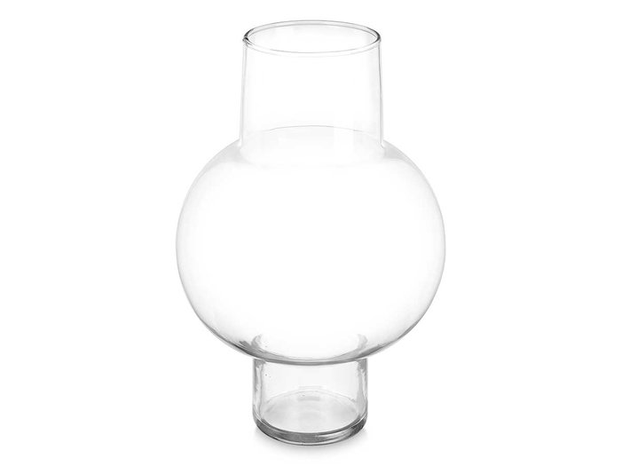 Giftdecor Jarrón de cristal Cloud, diseño transparente, dimensiones 25x39 cm Giftdecor Jarrón de cristal Cloud, diseño transparente, dimensiones 25x39 cm