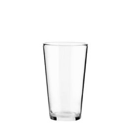 Vicrila Conil Vaso 28 cl de Vidrio Tensionado, 119 mm Alto, 74 mm Diámetro, Borde Grueso (Set de 12)