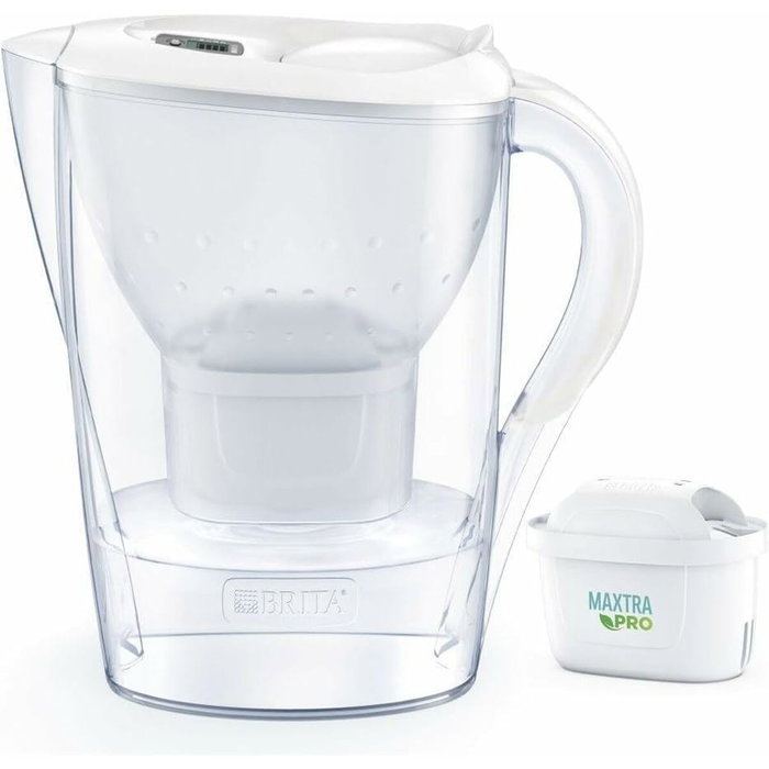 Brita Marella blanca jarra filtradora de agua con 1 cartucho MAXTRA PRO