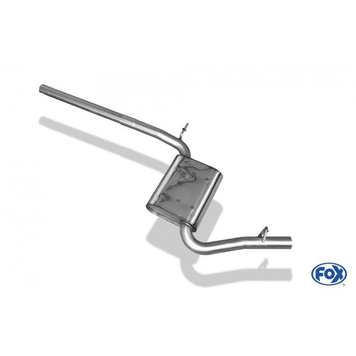 Fox FXSE090010-VSD Tubo de Escape Delantero Silencioso 3R para Seat Exeo 1.8l 110/118kW - Homologación Parte, Sección 55mm Fox FXSE090010-VSD Tubo de Escape Delantero Silencioso 3R para Seat Exeo 1.8l 110/118kW - Homologación Parte, Sección 55mm