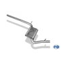 Fox FXSE090010-VSD Tubo de Escape Delantero Silencioso 3R para Seat Exeo 1.8l 110/118kW - Homologación Parte, Sección 55mm
