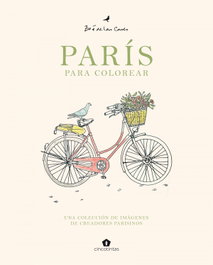 Cinco Tintas, París para colorear, Zoe De Las Cases