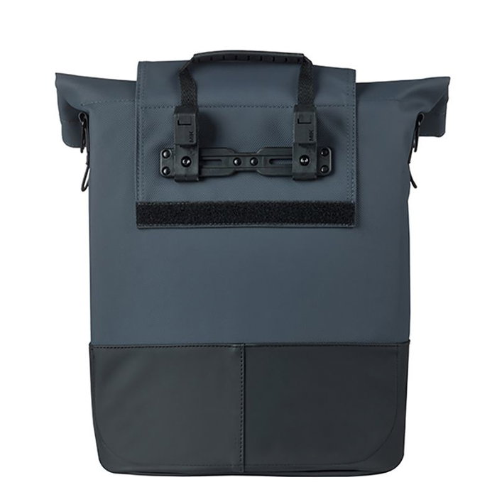 Basil Cove Bolsa de bicicleta de PET reciclado y cuero vegano, 14-16L, impermeable Basil Cove Bolsa de bicicleta de PET reciclado y cuero vegano, 14-16L, impermeable