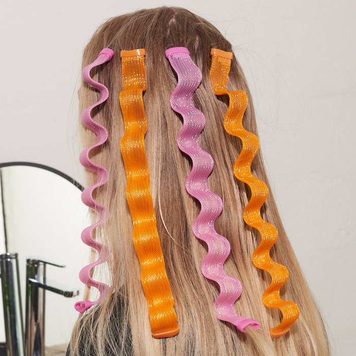 Cosmetic Club Juego De 12 Rulos De Ondas Para Pelo Largo y Corto