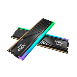 ADATA U6000C3616G-DTLABRBK Memoria RAM DDR5 16GB (2x8GB) 6000MHz CL36 Voltaje 1.35V UDIMM Unbuffered con iluminación RGB