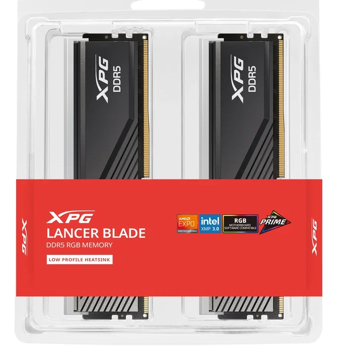 Memoria adata ddr5 16gb 2x8gb xpg lancer blade 6000mhz cl36 rgb