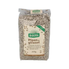 BIOGRA Pipas De Girasol Peladas Bio 500Gr