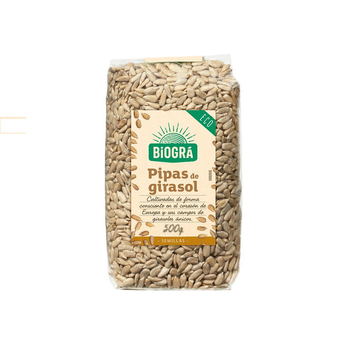 Biográ Pipas de Girasol Peladas BIO 500g Biográ Pipas de Girasol Peladas BIO 500g