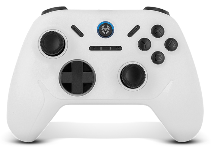 Krom Kadoer Gamepad Inalámbrico Blanco Krom Kadoer Gamepad Inalámbrico Blanco