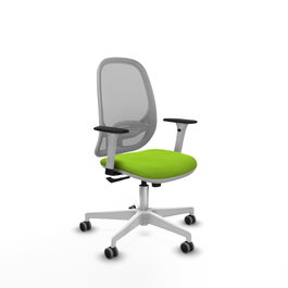 PIQUERAS Y CRESPO Silla de oficina Cilanco Pistacho y Gris