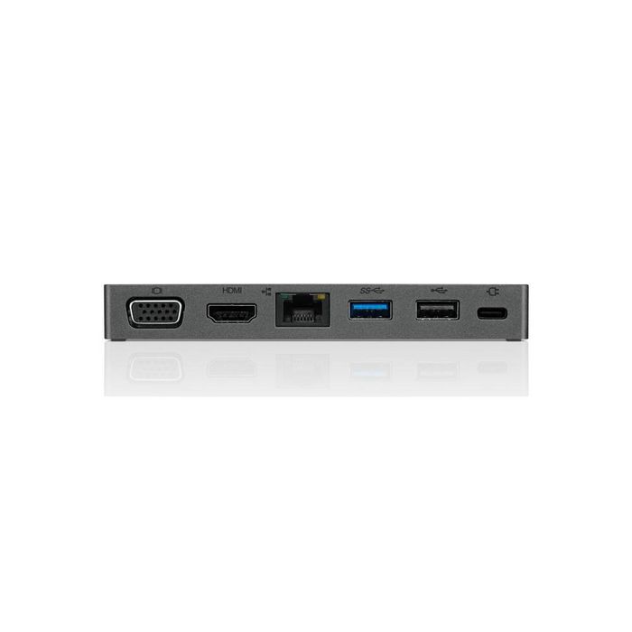 Lenovo Hub USB-C Travel 13W, 5V/3A Puerto USB-C Gris Hierro