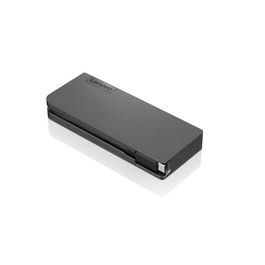 Lenovo Hub USB-C Travel 13W, 5V/3A Puerto USB-C Gris Hierro