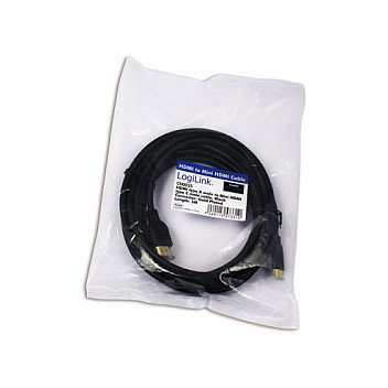 LogiLink Cable HDMI a Mini HDMI con Ethernet, 1,00 m, negro LogiLink Cable HDMI a Mini HDMI con Ethernet, 1,00 m, negro