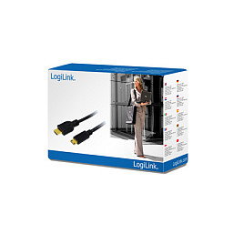 LogiLink Cable HDMI a Mini HDMI con Ethernet, 1,00 m, negro LogiLink Cable HDMI a Mini HDMI con Ethernet, 1,00 m, negro