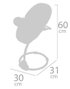 Decuevas Trona Columpio 3 en 1 Verona para muñecas de hasta 50 cm
